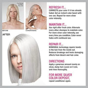 Icy Silver Platinum Color Depositing