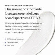 Supergoop! Mineral Sheerscreen SPF 30 PA+++, 1.5 fl oz - 100% Mineral, Broad Spectrum Face Sunscreen + Primer + Helps Filt...