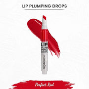 Glossy Lip Plumping Drops - Volumizing Lip Gloss With 8-Hour Plumping Effect - Vegan Formula With Caffeine & Grape Seed Ex...