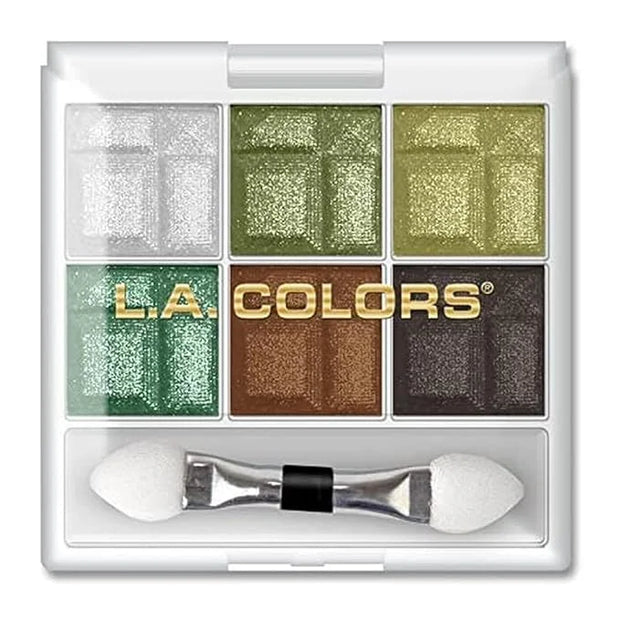 L.A. COLORS 6 Color Eyeshadow, Charming CES462 - Product Image