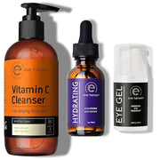 Eve Hansen Anti-Aging Eye Gel - Hyaulronic Acid - Vitamin C Face Cleanser - Product Image
