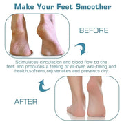 Shower foot scrubber mat back