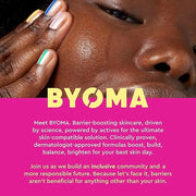 BYOMA Brightening Serum - Barrier Repair Serum - Brightening & Hydrating Face Serum with Hyaluronic Acid, Niacinamide & Ce...