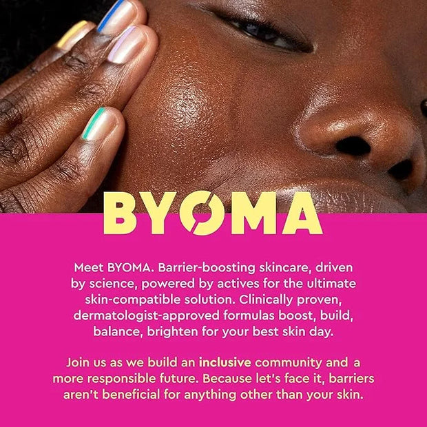 BYOMA Brightening Serum - Barrier Repair Serum - Brightening & Hydrating Face Serum with Hyaluronic Acid, Niacinamide & Ce...