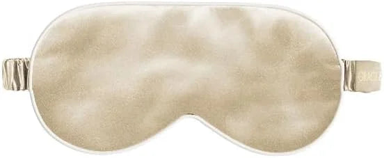 Grace & Company Silky Satin Eye Mask for Women - Premium Gold Satin Silk Sleep Mask - Hydrating, Ultra Soft & Lightweight ...