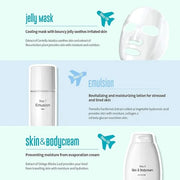 I'M SORRY FOR MY SKIN 8-Step Skincare Travel Essentials Kit, Korean Skin Care Set All in 1, Face Wash, Body Cleansing, Fac...