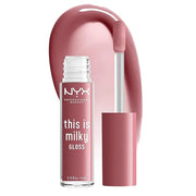NYX PROFESSIONAL MAKEUP This Is Milky Gloss, Vegan Lip Gloss, 12 Hour Hydration - Cherry Skimmed (Dusty Pink Mauve) - Prod...