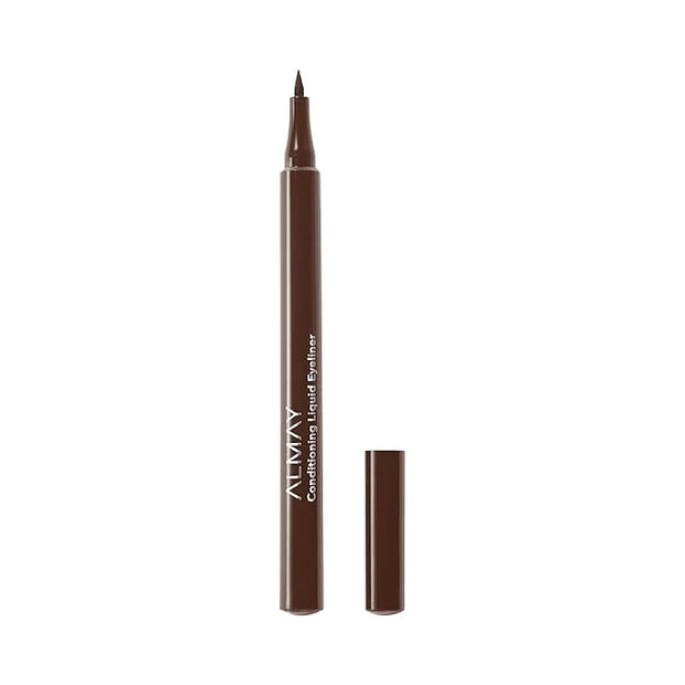Almay Conditioning Liquid Eyeliner, Longwearing, Waterproof, Hydrating, 20 Brown, 0.03 fl oz. - Product Image