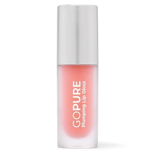goPure Lip Plumper – Plumping lip gloss formula with Hyaluronic Acid & Peptides, moisturizing, volumizing, smooths the loo...