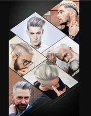 Silver Gray Temporary Hair Color,Natural
