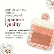 Paul & Joe Pressed Blush Palette Refill Only, Case Sold Separately, Oil-Absorbing Blush Powder, Bi-Color Face Blushes with...