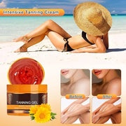 2Pcs Luxury Intensive Tanning Gel, Celyne Tanning Gel, Natural Tanning Accelerator Cream Gel, 5.29oz Celyne Tanning Cream,...