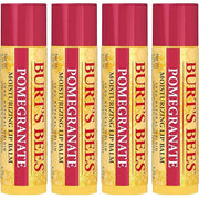 Burt's Bees Lip Balm - Pomegranate, Lip Moisturizer With Responsibly Sourced Beeswax, Tint-Free, Natural Origin Conditioni...