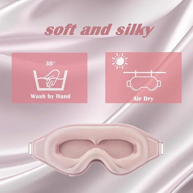 Eye Mask for Lash Extensions, Sleeping Mask for Women, 3D Contoured Eyelash Sleeping Mask for Extensions, Eye Covers for S...