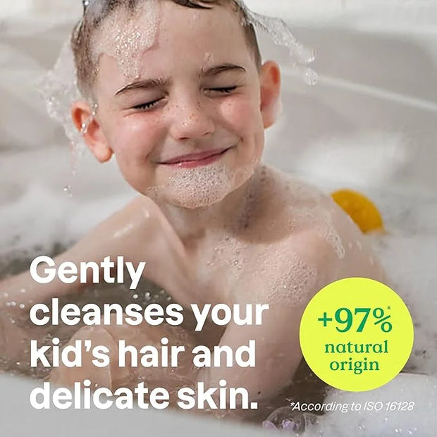 ATTITUDE Shampoo and Body Wash for Kids, EWG Verified Hair and Body Cleanser, Dermatologically Tested Soap, Plant and Mine...