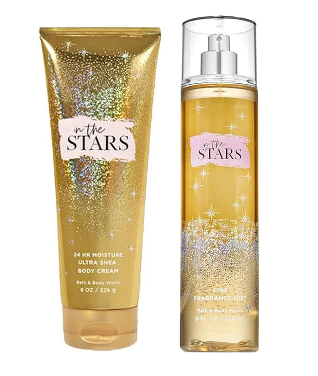Bath and Body Works In The Stars Ultra She Body Cream & Fine Fragrance Mist Set 2018 - Product Image