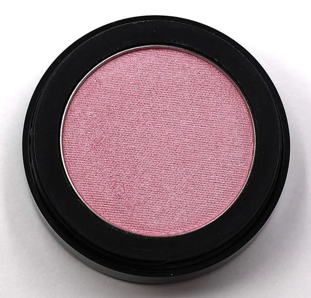 Pink Glow Satin Light Baby Pink Opal Sunkissed Shimmering Shimmer Pressed Powder Single Vegan Eyeshadow; Talc, Paraben & C...