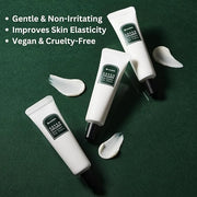 LEADERS Green Collagen Eye Cream for Face – Vegan Anti-Aging Eye Treatment, Reduces Fine Lines & Dark Circles Without Irri...