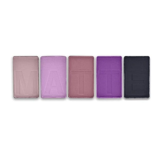 L.A. COLORS 5 Color Matte Eyeshadow Palette, Plum Pashmina CEM479 - Product Image