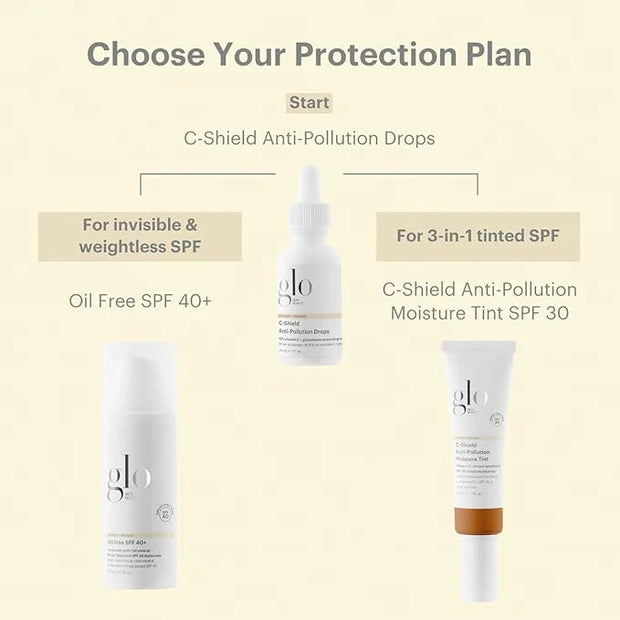 Glo Skin Beauty Oil Free SPF 40+ Hyaluronic Acid Infused All Mineral Sunscreen - Protect Against Sun Damage & Aging Enviro...