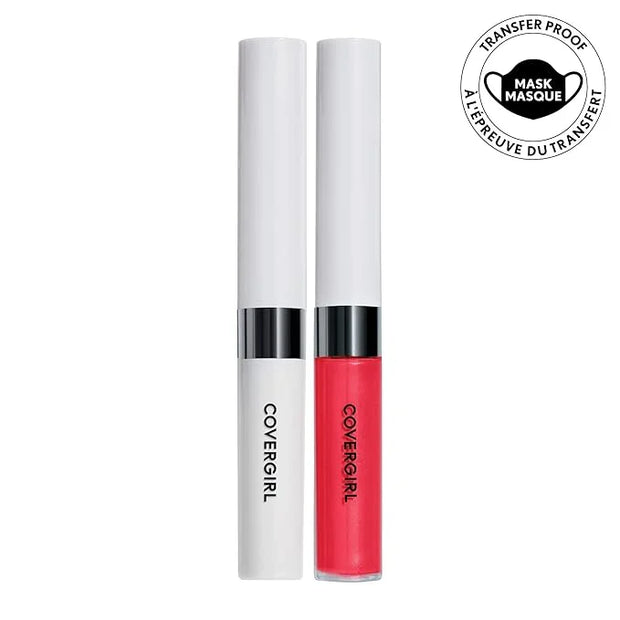 COVERGIRL Outlast All-Day Lip Color with Topcoat, Ever Red-Dy, Pack of 1 - Product Image