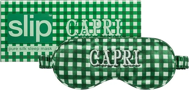 Slip Silk Pure Silk Sleep Mask, Capri (One Size) - 100% Pure Mulberry 22 Momme Silk Eye Mask - Comfortable Sleeping Mask w...