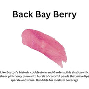 Back Bay Berry Lip Gloss (.25oz) -Vegan, gluten-free, cruelty-free formula with Aloe, Vitamins C & E, and a refreshing hin...