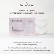 BRIGHT & GLOW REFRESHING HYDROGEL EYE PATCH (1 pair) - Product Image