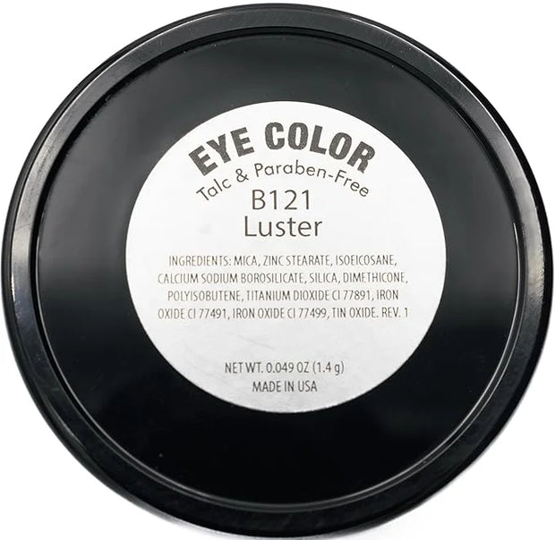 Luster Deep Shimmering Purple Violet Mauve Pressed Powder Single Eyeshadow; Talc, Paraben & Cruelty Free - Product Image
