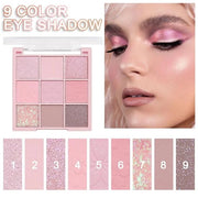 Light Pink Eyeshadow Palette,Neutral Nude Powder Eye Shadow for Older Women,Highly Pigmented Natural Long Lasting Naturing...