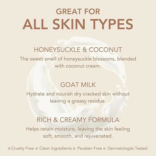 Dionis - Goat Milk Skincare Scented Hand Cream (1 oz) Set of 6, Moisturizing Lotion for Dry Skin, Good for Sensitive Skin,...