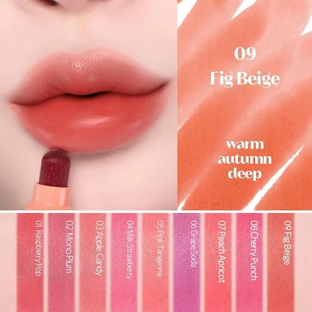 ETUDE Dear Darling Marker Tint #9 Fig Beige (5g) | Hydrating & Long Lasting Lip Stain | High Pigmented Lip Maker with Easy...