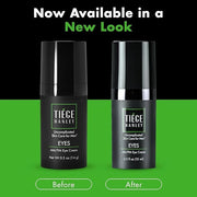 Tiege Hanley Mens Under Eye Cream for Dark Circles, EYES (2-Pack) - Eye Cream for Puffiness & Bags Under Eyes - Firming An...