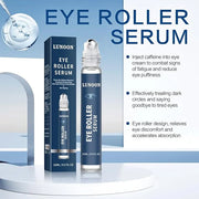 Caffeine Eye Serum for Dark Circles, 3 PCS Under Eye Ice Roller Serum for Anti Aging, Puffiness, Fine Lines, Wrinkles, Car...