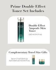 ISA KNOX AGE FOCUS PRIME Double Effect Ampoule Toner, PRIME Wrinkle For All Serum & PRIME Eye For All Cream (177 ml/5.99 f...