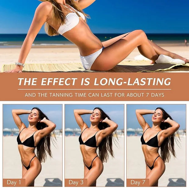 Self Tanning Drops for Face and Body, Self Tanner Drops Bronzing Drops, Natural Sunless Fake Tan Face Tanning Drops, Face ...