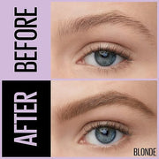 Maybelline Express Brow 2-In-1 Pencil and Powder Eyebrow Makeup, Blonde, 1 Count - Product Image