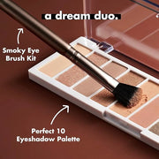 e.l.f. Perfect 10 Eyeshadow Palette, Ten Ultra-pigmented Shimmer & Matte Shades, Vegan & Cruelty-Free, Keep It Ethereal - ...