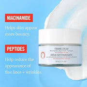 First Aid Beauty Firming Collagen Cream with Collagen, Peptides and Niacinamide – Day + Night Anti-Aging Face Moisturizer ...