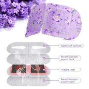 Steam Eye Mask, 12 Pack Lavender Heated Eye Masks, Disposable Moist Heat Compress for Dry Eyes, Warm Sleep Eye Mask for Pu...