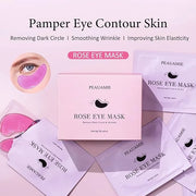 Under Eye Patchs Rose Eye Mask for Dark Circles and Puffiness Wrinkle Eye Bags 30 Pairs - Product Image
