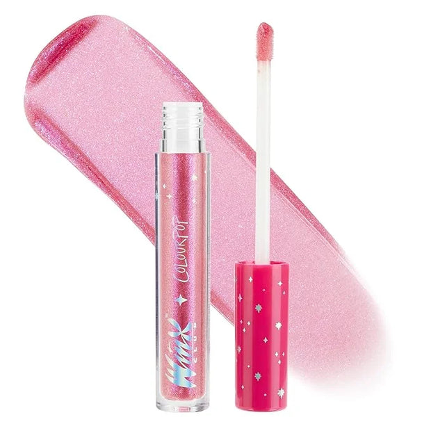 ColourPop Winx Club Ultra Glossy Lip Gloss - Hydrating Pink Lip Gloss for Juicy, Fuller-Looking Lips - Formulated with Joj...