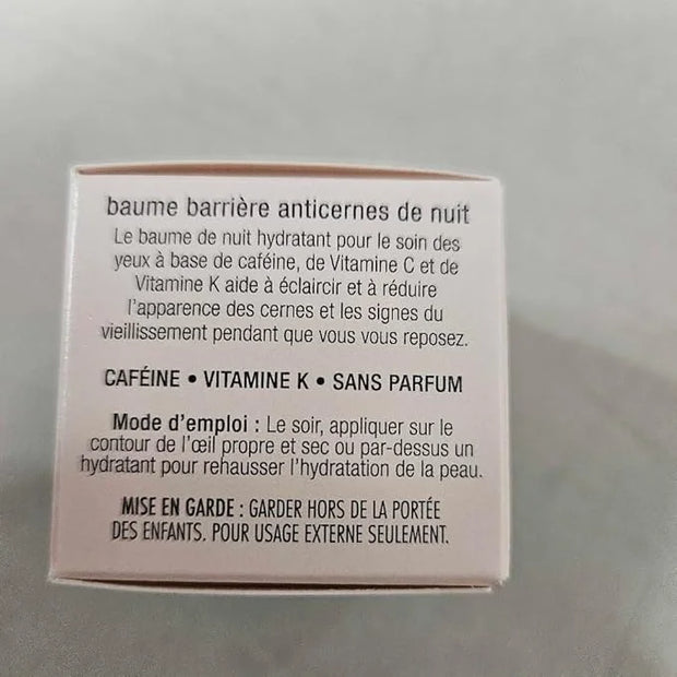Jouer Luminize Overnight Dark Circle Slugging Balm – Fragrance Free, Caffeine Eye Cream, Overnight Eye Treatment, Brighten...