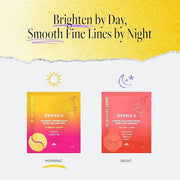 Derma E Vitamin C Bright Eyes Hydro Gel Under Eye Patches (5 Pairs), Allantoin, Caffeine & Vitamin B3, Eye Masks to Helps ...