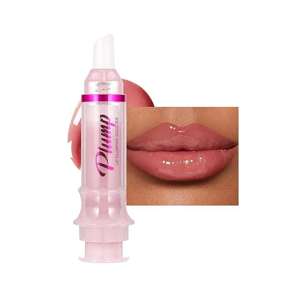 Lip Plumping Lip Gloss, High-Shine & Volumizing Lip Plumping Lip Glass Mirror Lip Glaze Lip Makeup, Long-lasting moisturiz...