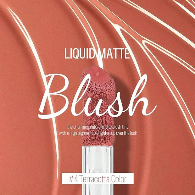 KYDA Liquid Blush, Matte Tinted for Cheeks, Lasting Dewy Finish, High Pigment Soft Creamy Blush, Blendable Lightweight Cov...