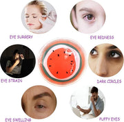 Reusable Gel Eye Ice Pack, Round Eye Cold Pads, Cooling Eye Masks for Eye Strain, Eye Swelling, Eye Redness, Puffy Eyes, D...