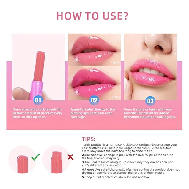MAEPEOR Tinted Lip Balm 6 Colors