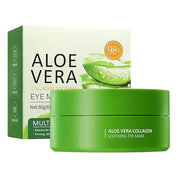 60 Pcs Aloe Vera Under Eye Patches For Dark Circles, Soothing Treatment for Puffy Eyes & Fine Lines, Natural Gel Eye Masks...