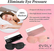 Beverly Hills Eye Mask Designed for Eyelash Extensions, 3D Contoured Design, Soft Fabric, Deep Eye Cavities, Form Fitting,...